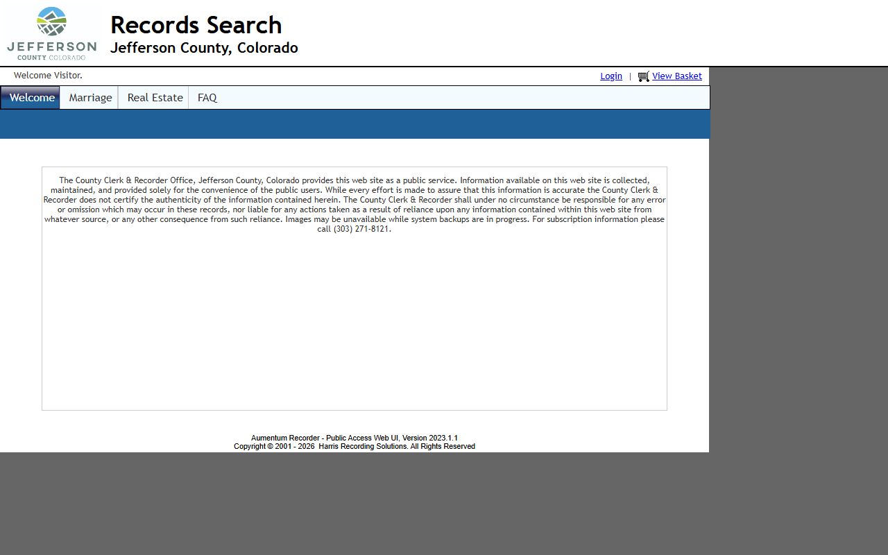 Jefferson County Land Records Search