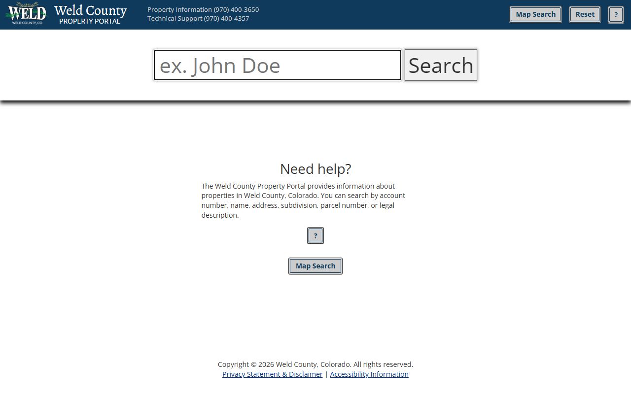 Weld County Property Records